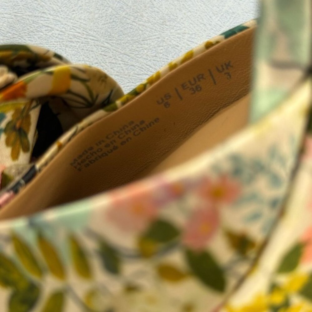 🆕 TED BAKER 🧿 NWOT MADDY Satin Flowers Heeled Sandals, Sz 36 US 6 - Picture 13 of 16